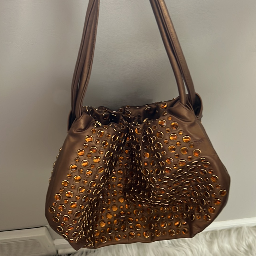 Sondra Roberts Leather Handbag Brand New Never Used No Tags